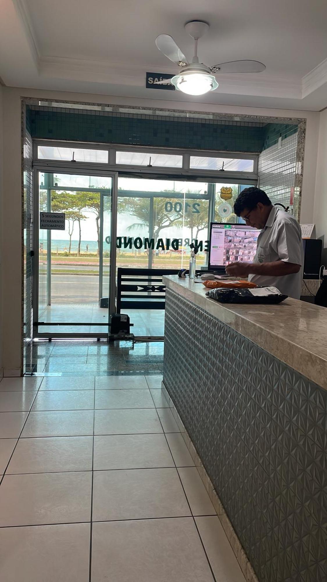 Flat Frente Mar Green Diamond Vila Velha  Luaran gambar